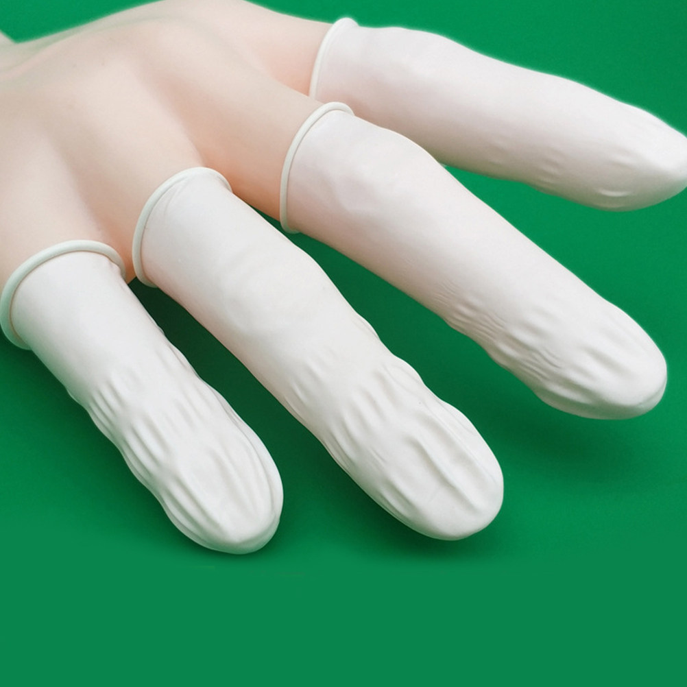 Health & Wellness Japan - 700pcs Disposable Finger Cots Latex Fingertip