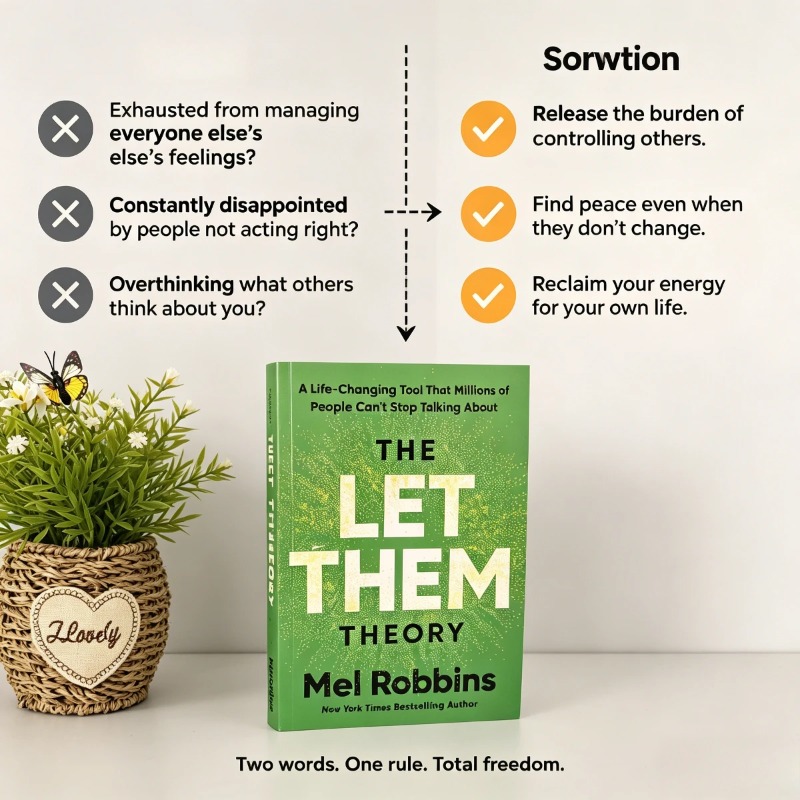 The Let Them Theory By Mel Rob - Health & Wellness Japan ulasan dan harga